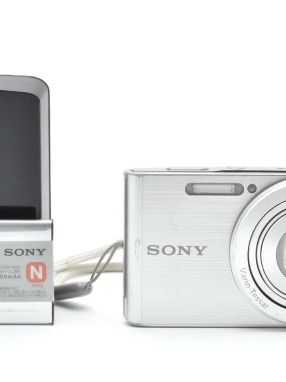 Sony Silver Compact Point-and-Shoot Digital Camera